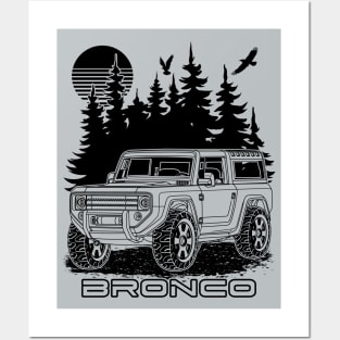 Bronco Off Road Posters and Art